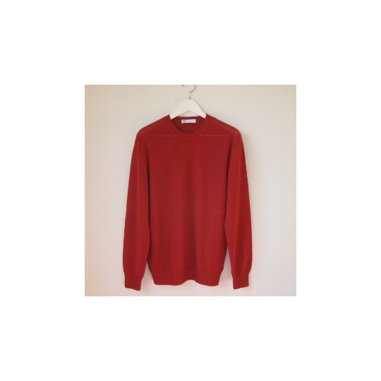 pull_alpaga_homme_rouge_col_rond